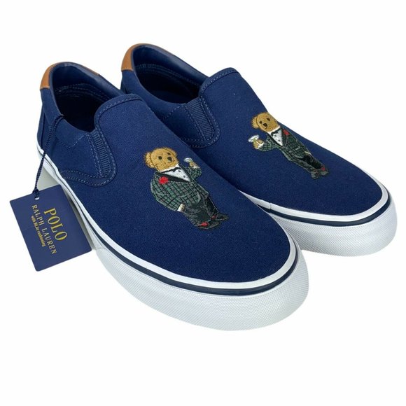 Polo Ralph Lauren Other - Polo Ralph Lauren Polo Martini Bear Slip on Shoes